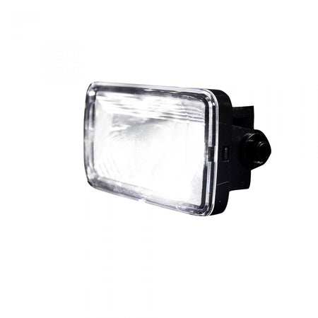 Ford Super Duty 15-19 & 17-19 White LED 2-Piece Fog Lights Set in Smoked & Black