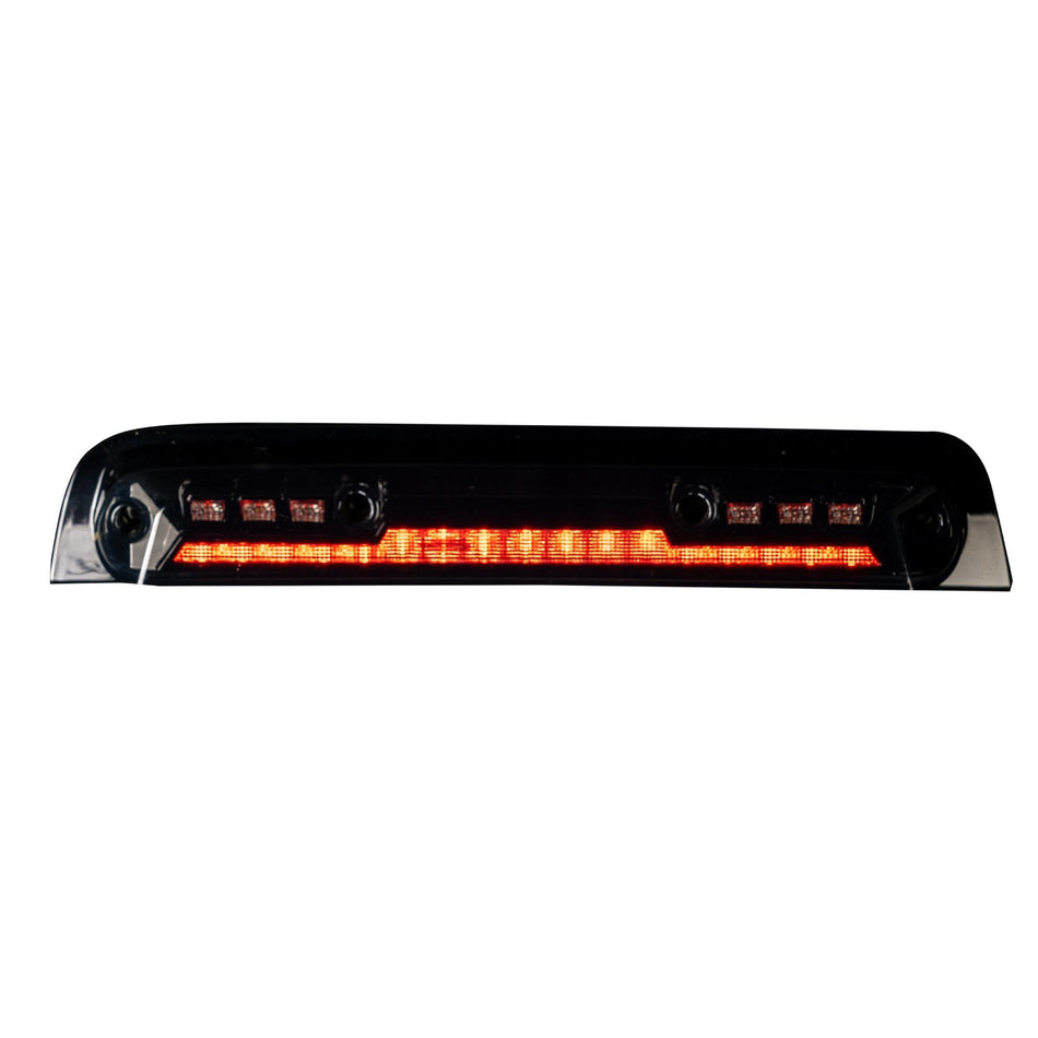 Dodge 19-24 RAM 1500 Red LED 3rd Brake Light Kit with White LED Cargo Lights and Smoked Lens