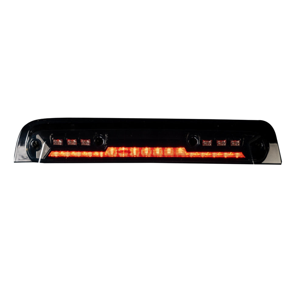 Dodge 19-24 RAM 1500 Red LED 3rd Brake Light Kit with White LED Cargo Lights and Clear Lens