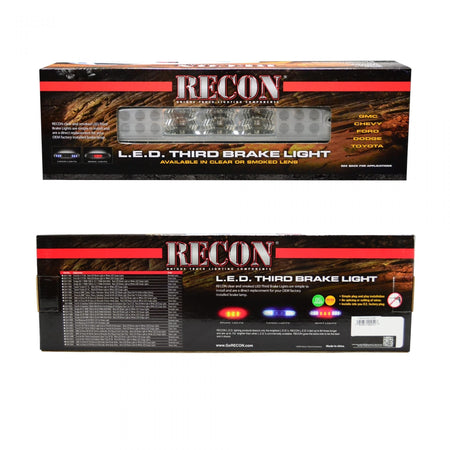 Super Duty F250HD/350/450/550 99-16 & Ranger 95-03 Explorer Sport Trac 01-05 3rd Brake Light Clear