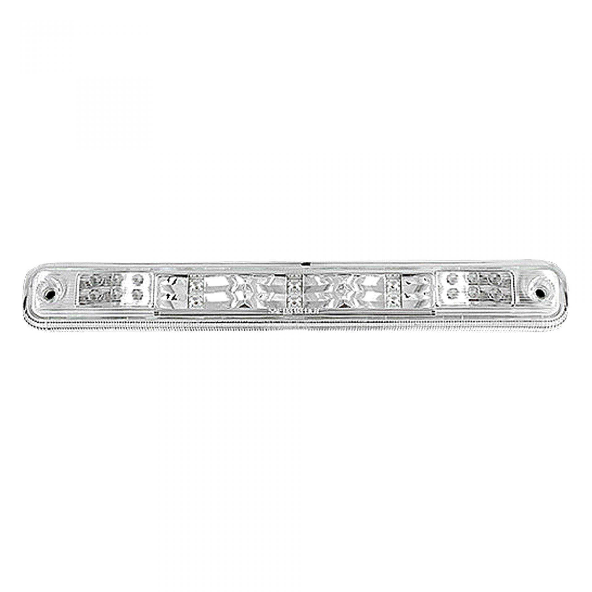 GMC Sierra & Chevy Silverado 94-98 3rd Bake Light Kit Red LED in Clear