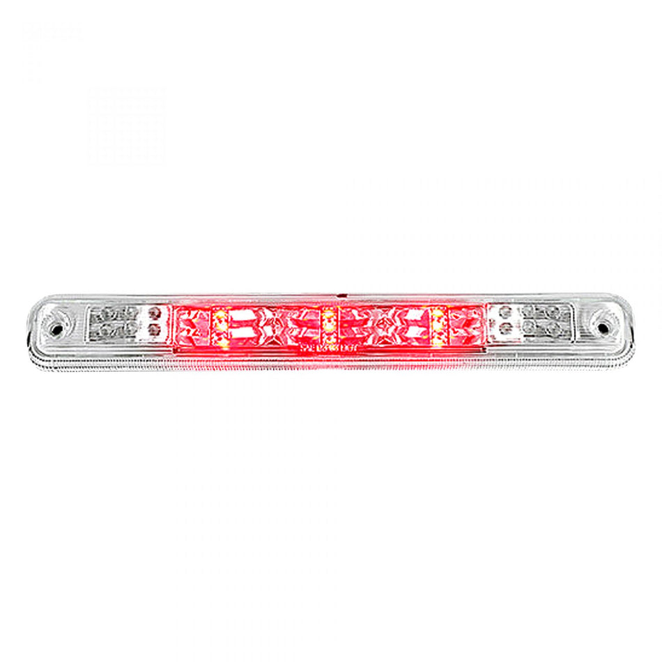 GMC Sierra & Chevy Silverado 94-98 3rd Bake Light Kit Red LED in Clear