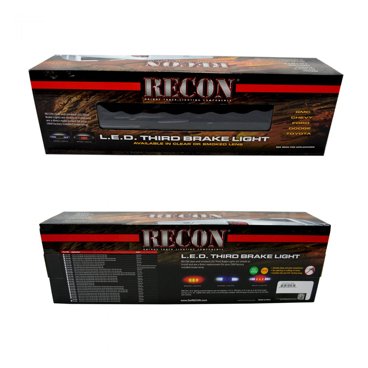 GMC Sierra & Chevy Silverado 14-18 3rd Brake Light Kit LED Smoked