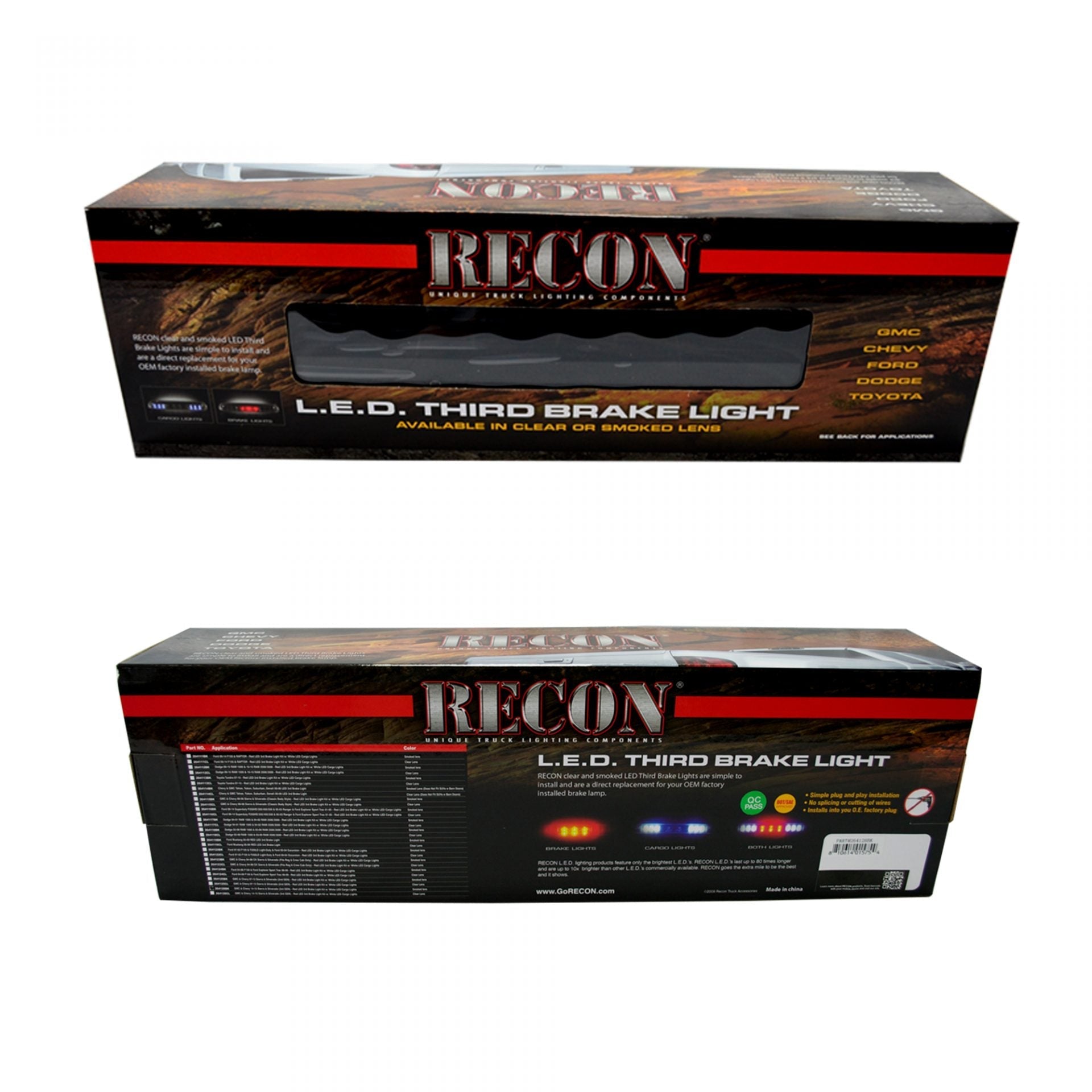 GMC Sierra & Chevy Silverado 14-18 3rd Brake Light Kit LED Smoked