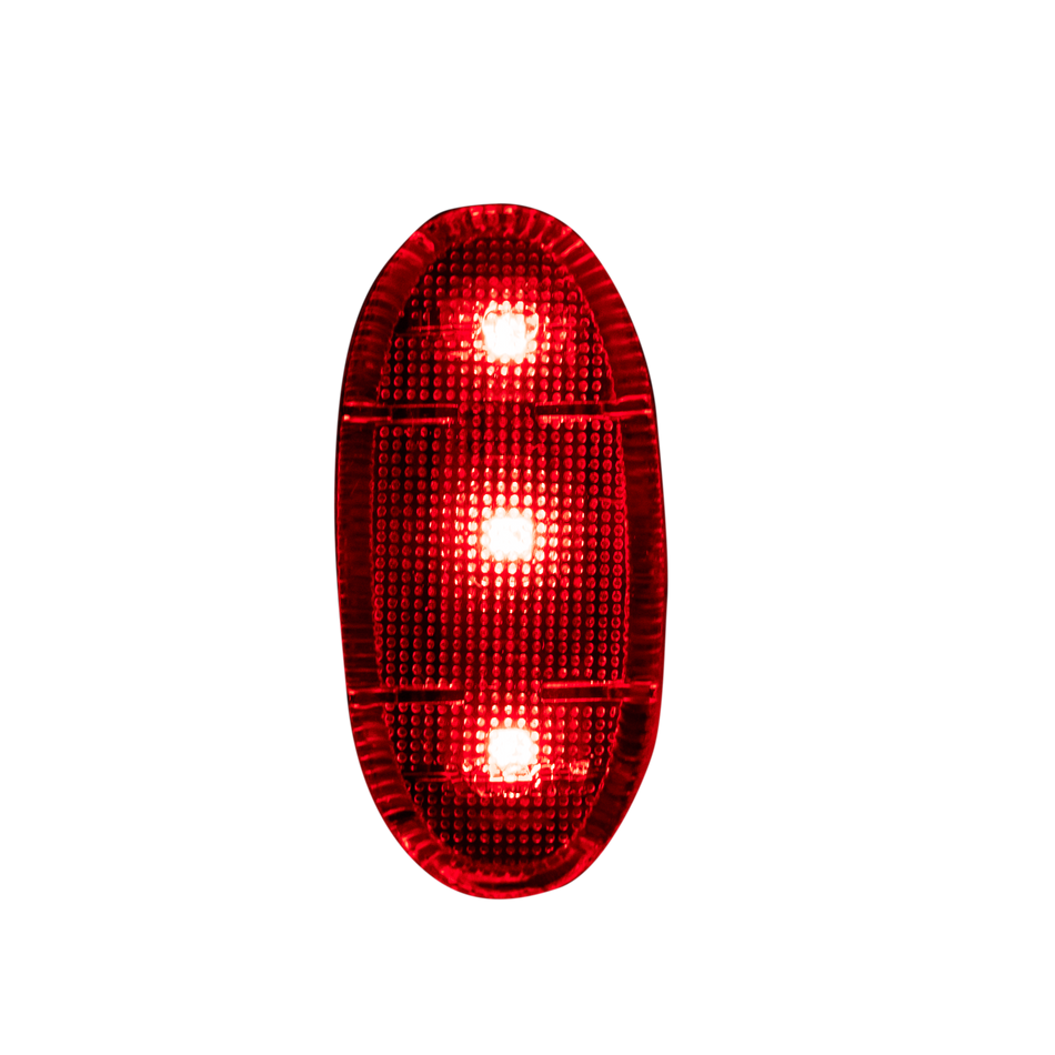 Ford F-350 & Ford F-450 SUPERDUTY 11-24 LED Fender Lights 4pc set 2 Red LED and 2 Amber LED Smoked Lens w/ Black Trim