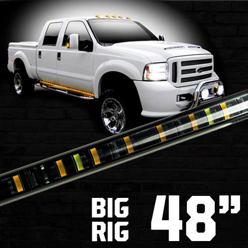 48" Big Rig Light Kit LED in Amber