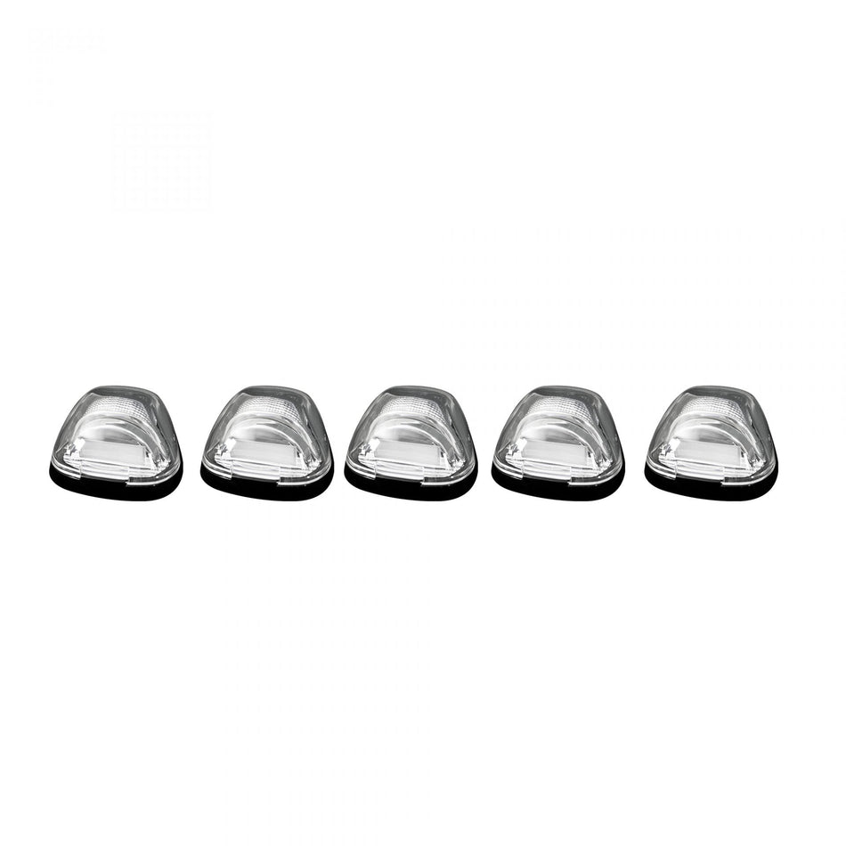 Ford Super Duty 99-16 5 Piece Cab Light Set OLED Clear Lens in Amber