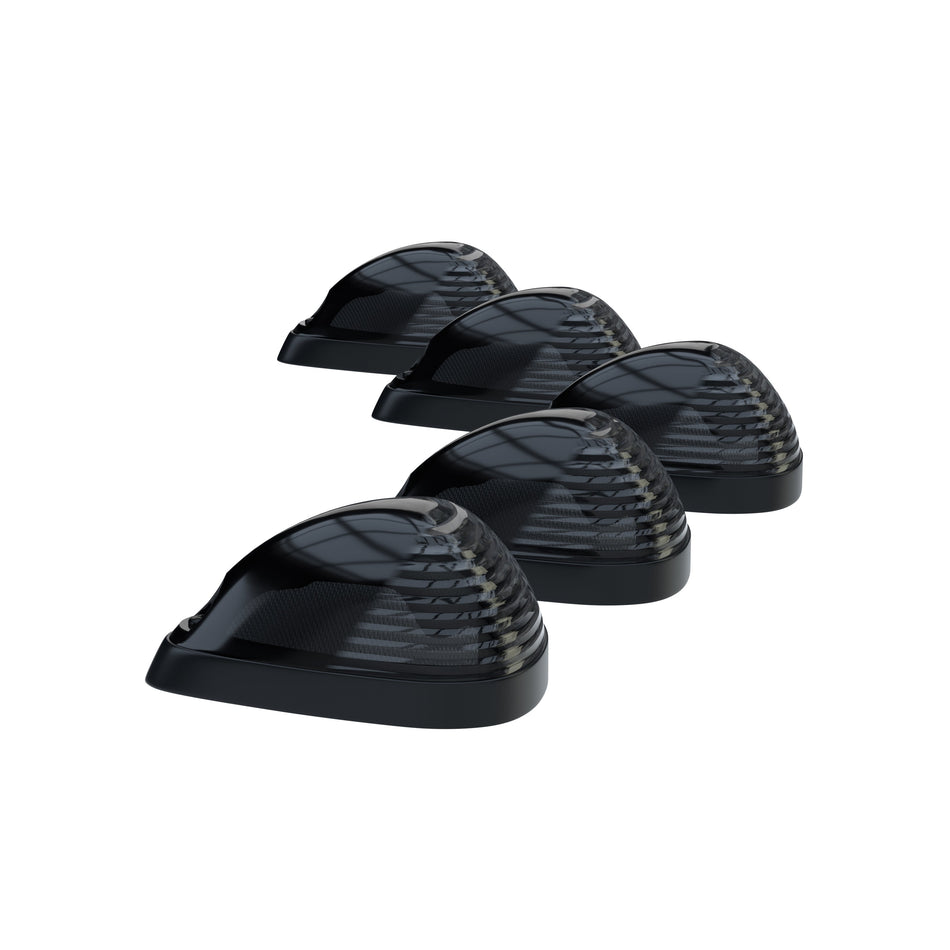 Ford Super Duty 99-16 Cab Light Set Strobe LED Smoked Lens in White & Amber LEDs