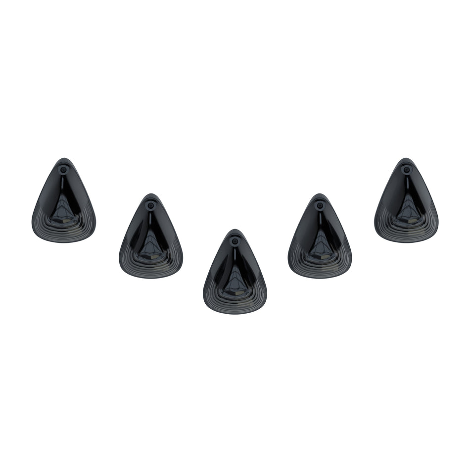 Ford Super Duty 99-16 5-Piece Cab Light Set OLED Bar-Style Smoked Lens in White OLED - (Attn: This part is for trucks that DID NOT come with factory installed cab roof lights)