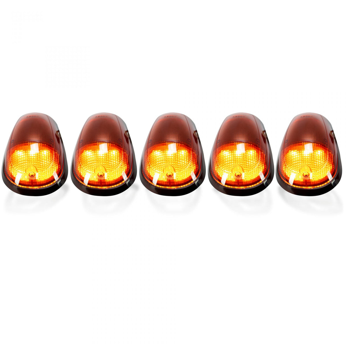 Dodge Heavy-Duty 2500/3500 03-19 5 Piece Cab Roof Lights LED Amber Lens in Amber