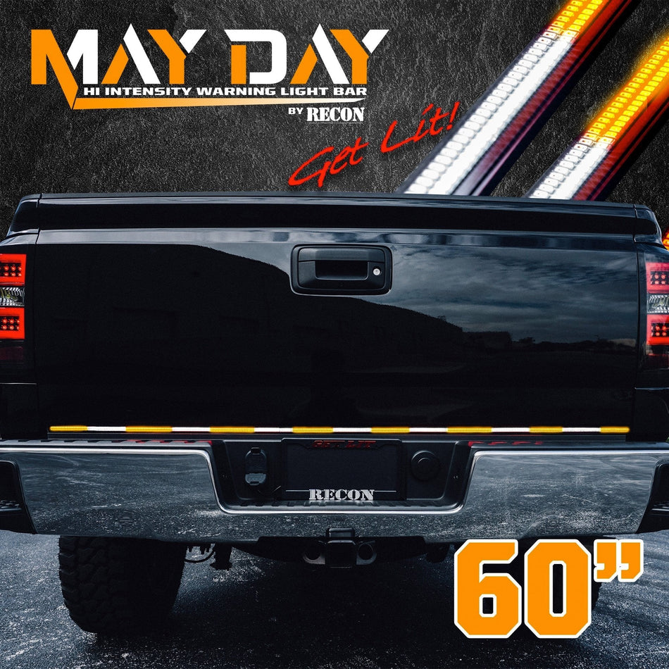 60" May Day High Intensity Warning Light Bar