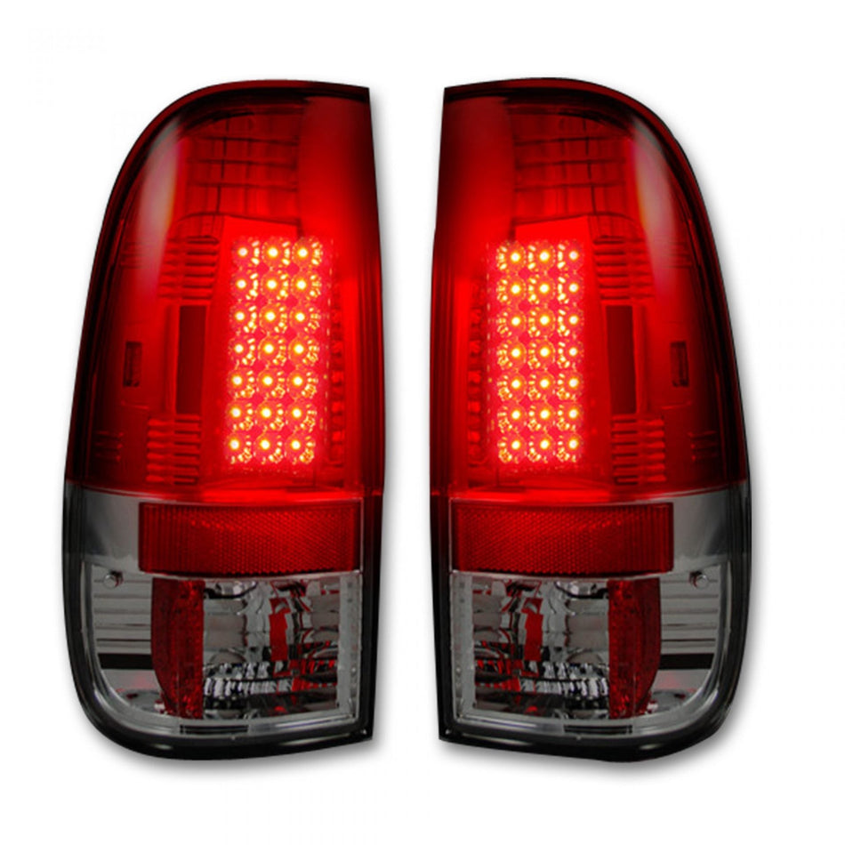 Ford Super Duty F250HD/350/450/550 08-16 Tail Lights LED in Red
