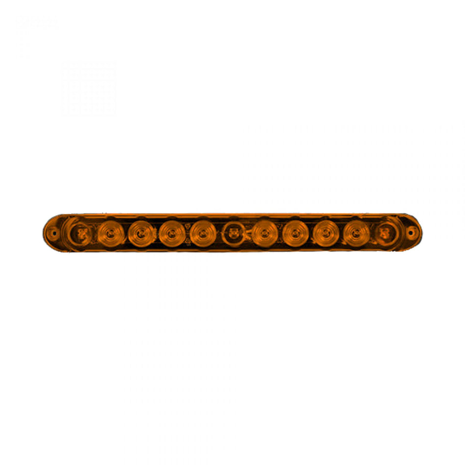 15" Mini Tailgate Light Bar LED Running Lights & Turn Signals in Amber