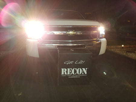 Chevy Silverado 07-13 Projector Headlights OLED Halos DRL Smoked/Black