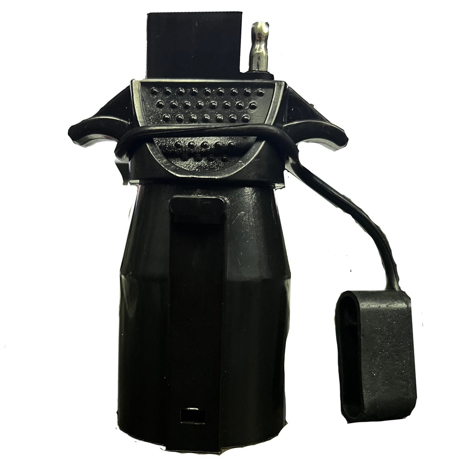 Round 7-Pin to Flat 4-Pin Trailer Plug Converter