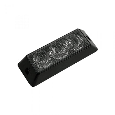 3-LED 12 Function 3-Watt High-Intensity Strobe Light Module w Black Base