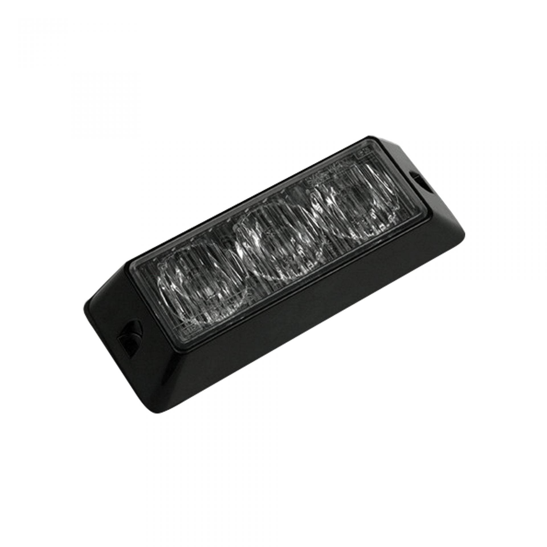 3-LED 12 Function 3-Watt High-Intensity Strobe Light Module w Black Base