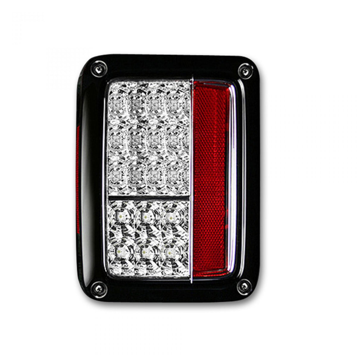 Jeep 07-18 JK Wrangler LED Taillights - Clear Lens
