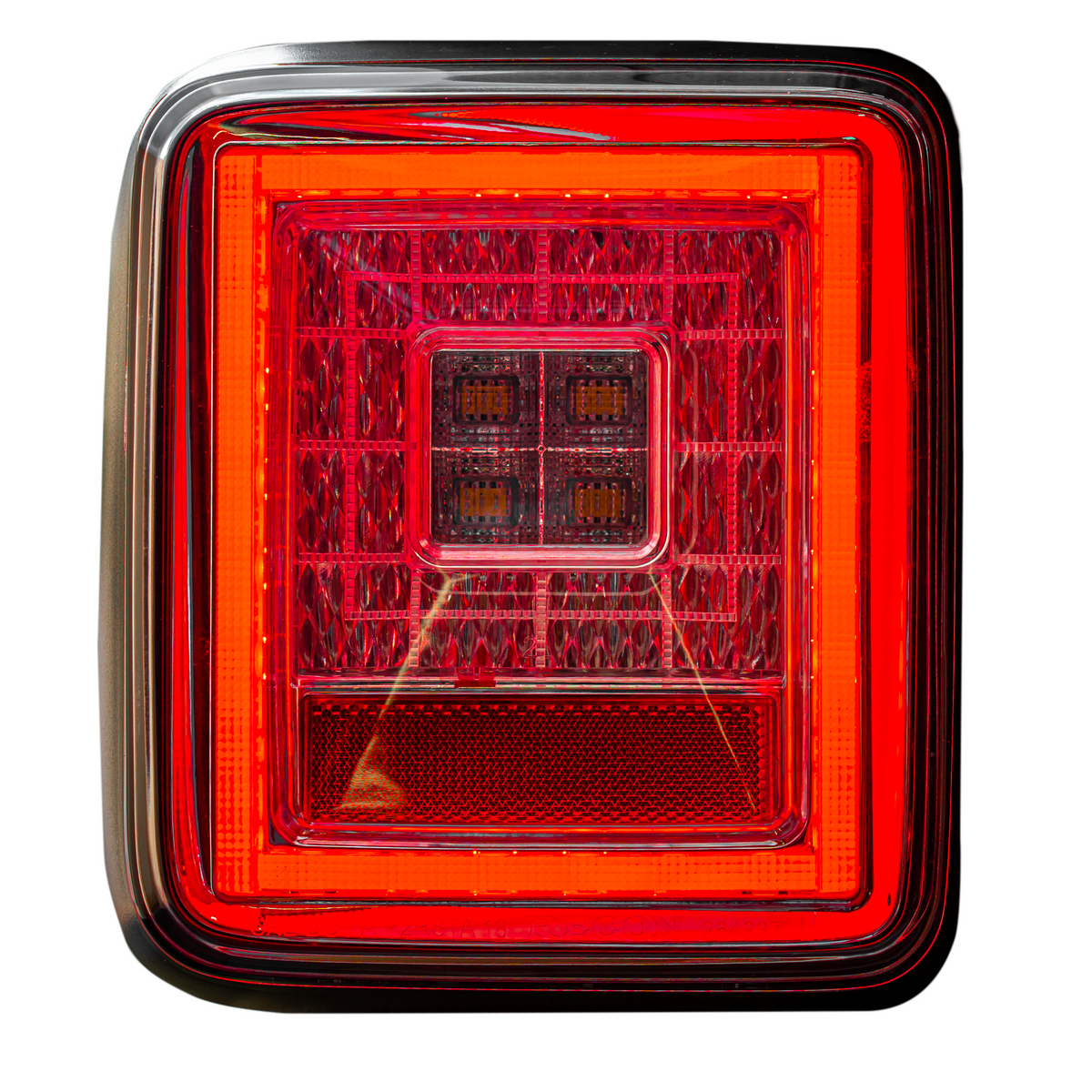 Jeep JL Wrangler 18-19 for Factory OEM Halogen Tail Lights OLED Clear lit