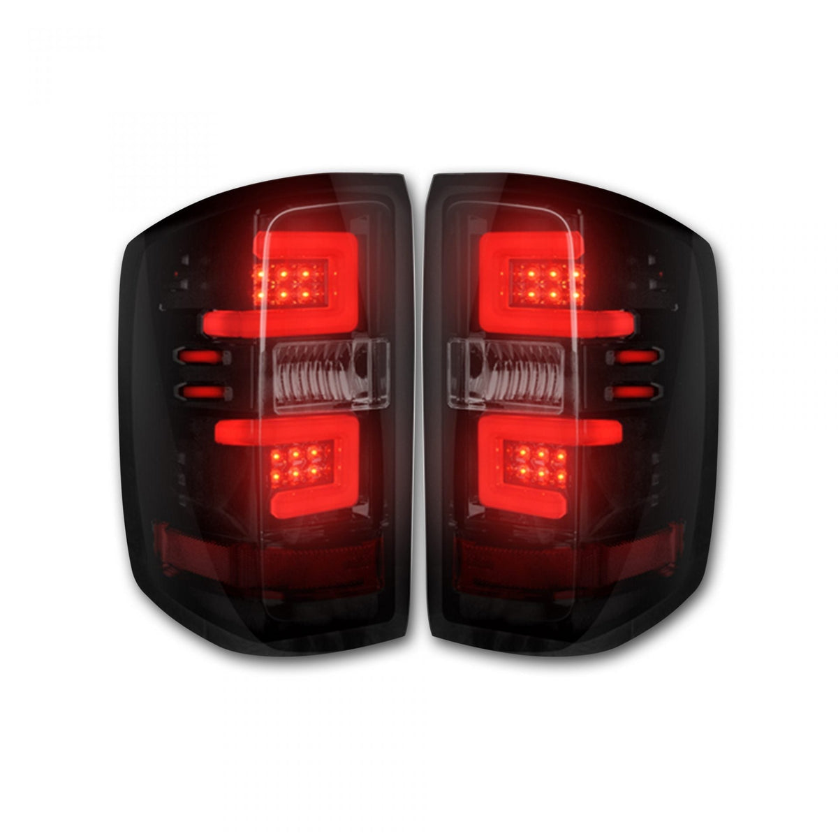 Chevy Silverado 1500 14-18 & 2500/3500 14-19 Tail Lights OLED in Clear