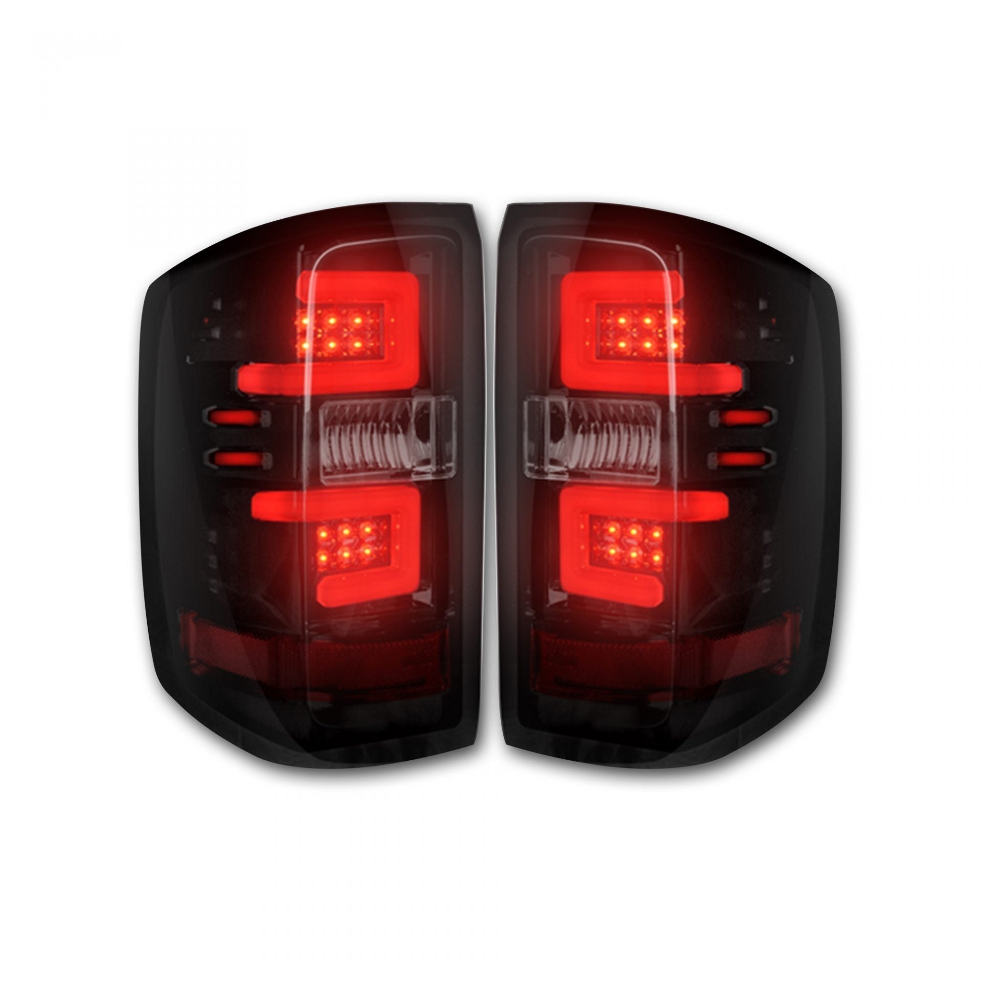 Chevy Silverado 1500 14-18 & 2500/3500 14-19 Tail Lights OLED in Clear