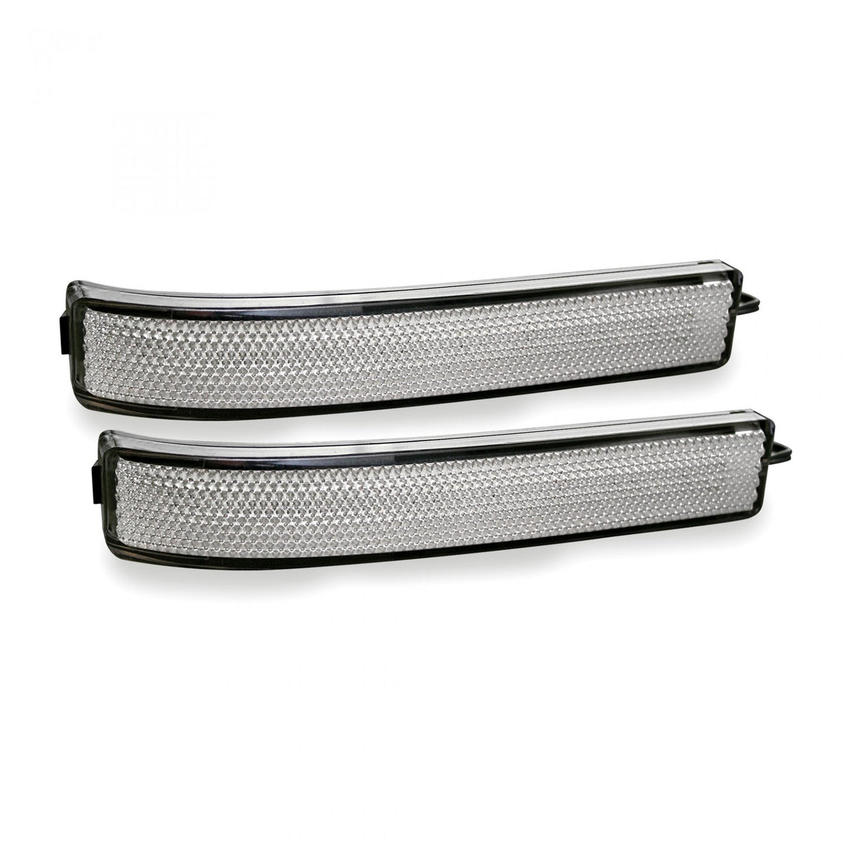 Ford F150 & Raptor 09-14 Side Mirror 2 White LEDs in Clear