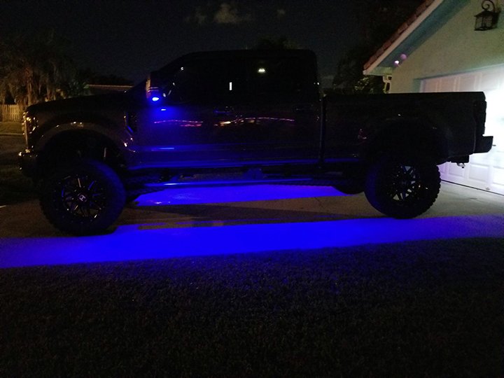 Ford F150 15-17 & Raptor 17-19 Super Duty LED Mirror / Puddle Light Kit in White