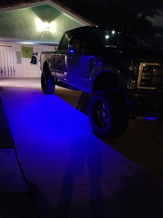 Ford F150 15-17 & Raptor 17-19 Super Duty LED Mirror / Puddle Light Kit in White