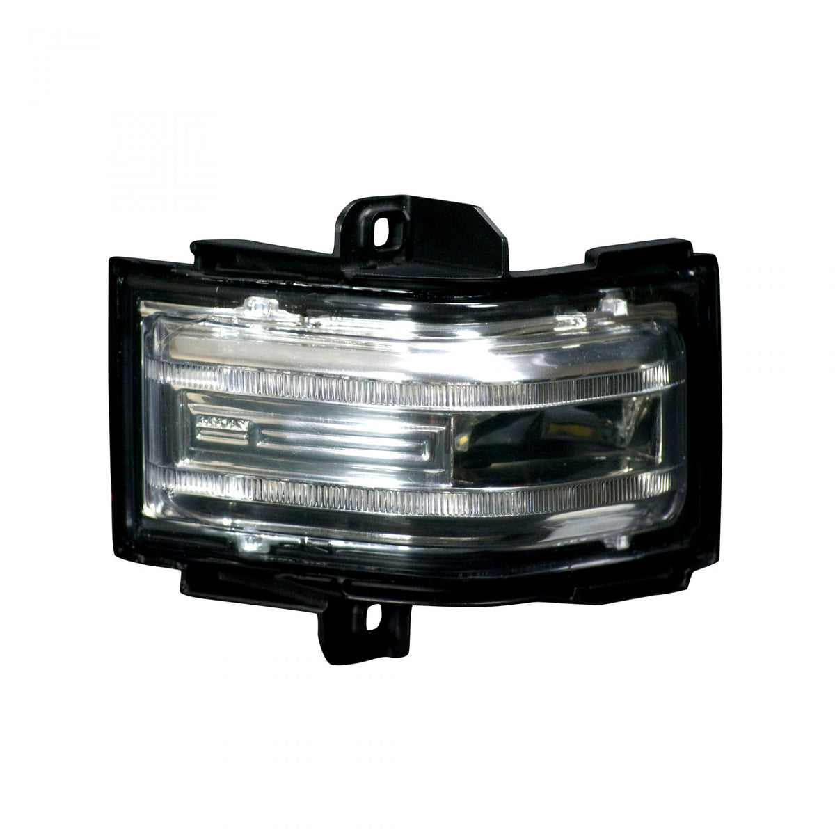 Ford F250/F350/F450 17-19 Super Duty Side Mirror Lenses Scanning LED Clear