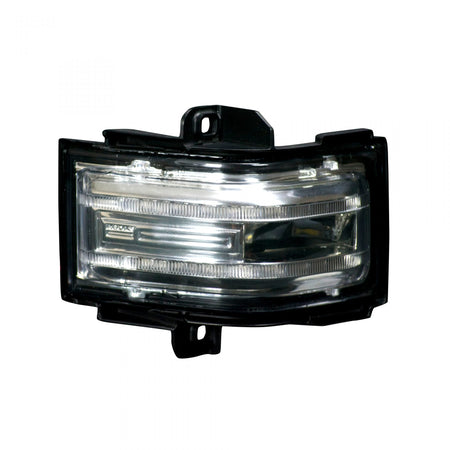 Ford F250/F350/F450 17-19 Super Duty Side Mirror Lenses Scanning LED Clear