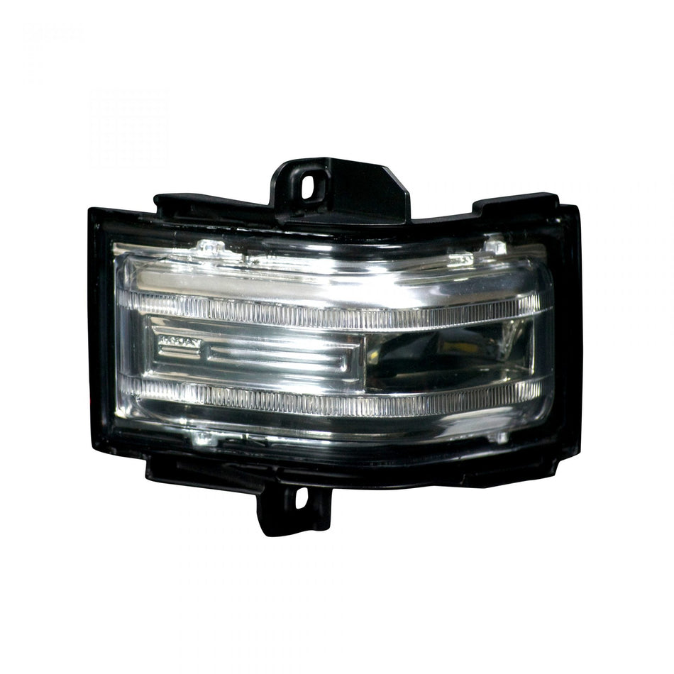 Ford F250/F350/F450 17-19 Super Duty Side Mirror Lenses Scanning LED Clear