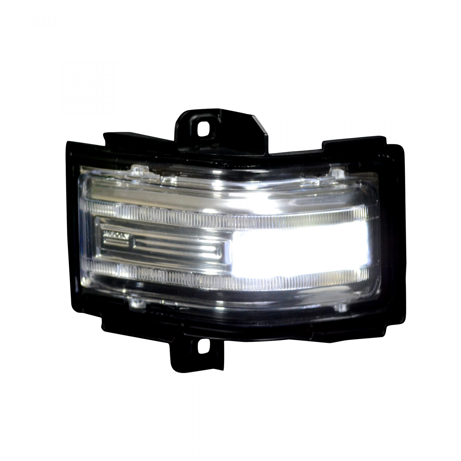 Ford F250/F350/F450 17-19 Super Duty Side Mirror Lenses Scanning LED Clear