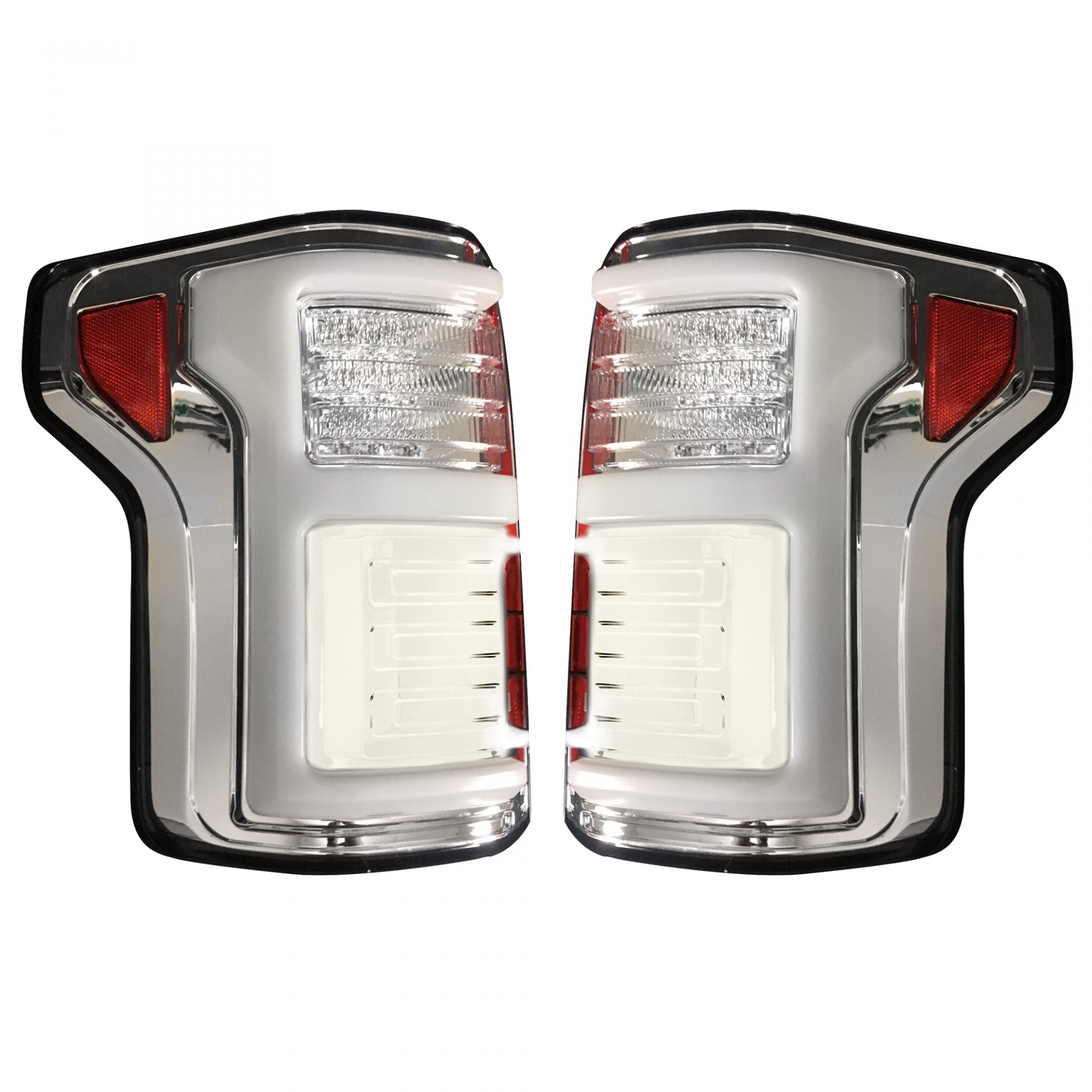 Ford F150 15-17 & Raptor 17-19 (Replaces OEM LED) Tail Lights OLED Clear