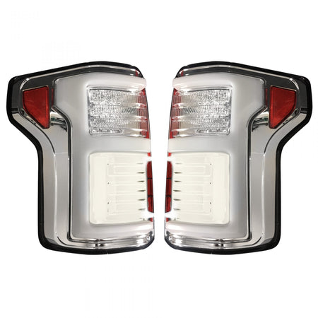 Ford F150 15-17 & Raptor 17-19 (Replaces OEM LED) Tail Lights OLED Clear