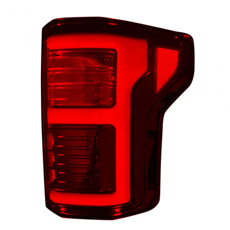 Ford F150 15-17 & Raptor 17-19 (Replaces OEM LED) Tail Lights OLED Dark Red Smoked
