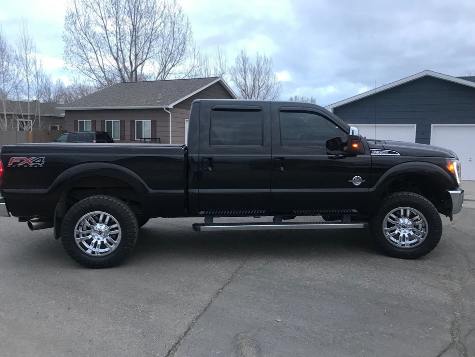 Ford Super Duty F250/350/450/550 11-16 Projector Headlights CCFL Halos/DRL Smoked/Black 2