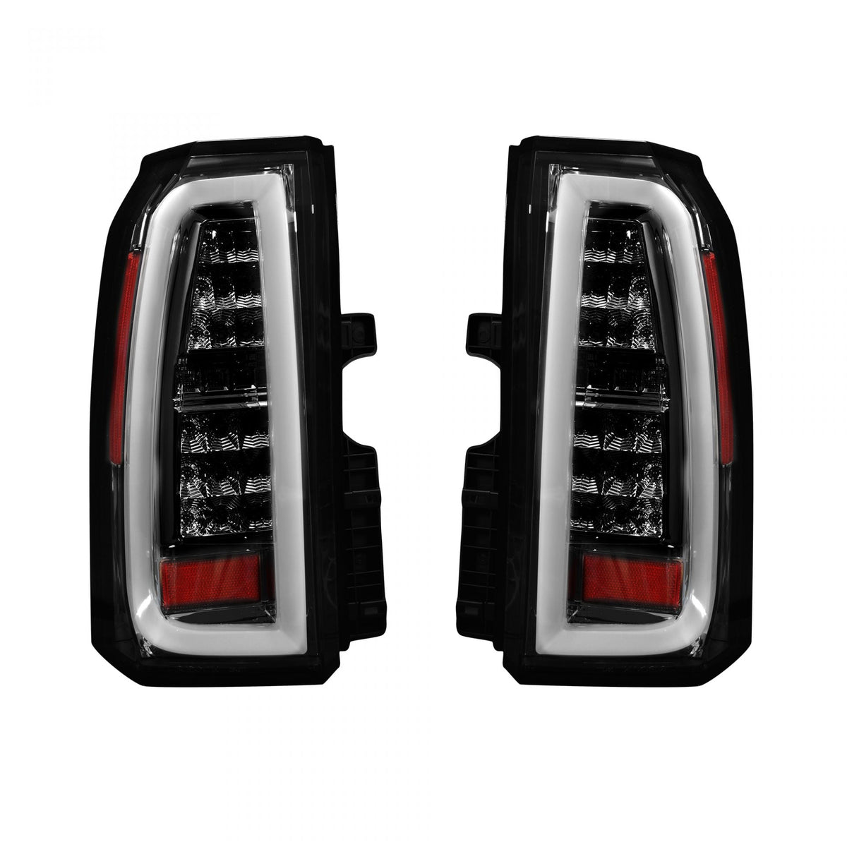 Chevy Tahoe & Suburban 15-19 OLED Bar-Style LED TAIL LIGHTS - Clear Lens