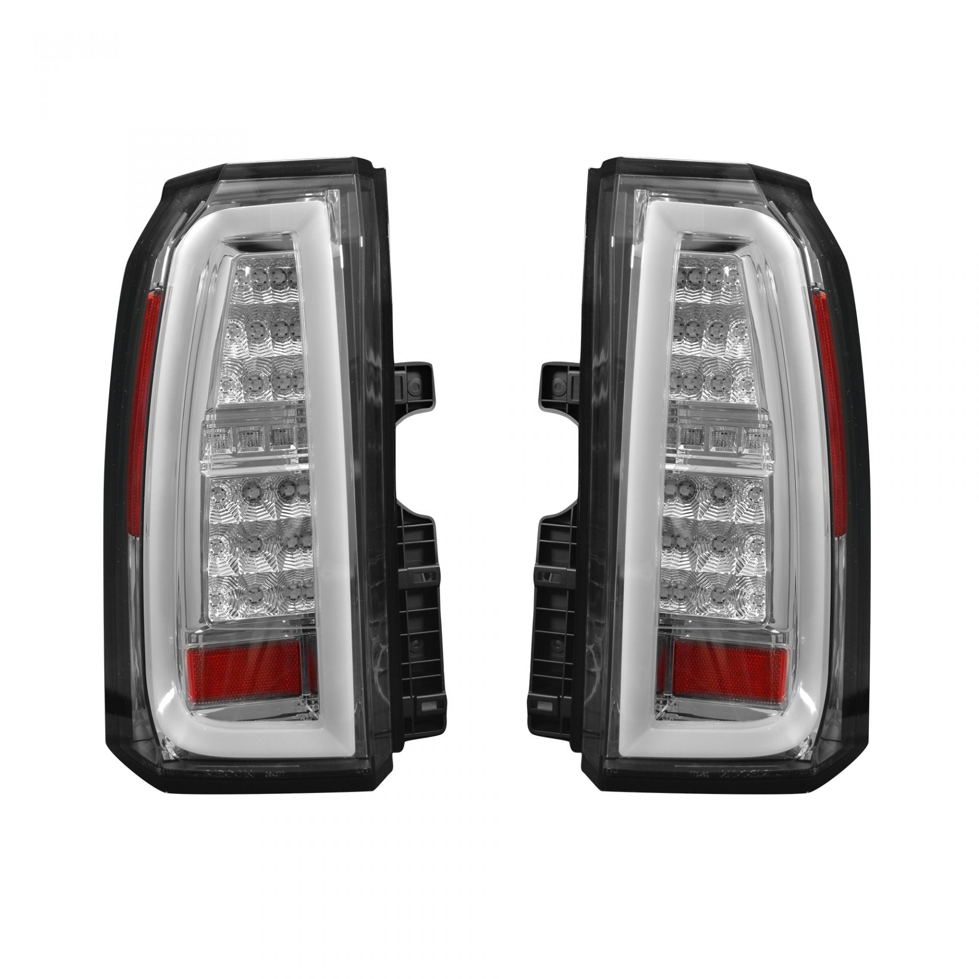 Chevy Tahoe & Suburban 15-19 OLED Bar-Style LED TAIL LIGHTS - Clear Lens