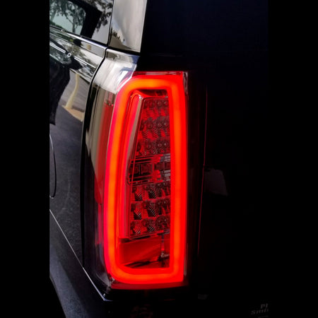 Chevy Tahoe & Suburban 15-19 OLED Bar-Style LED TAIL LIGHTS - Clear Lens