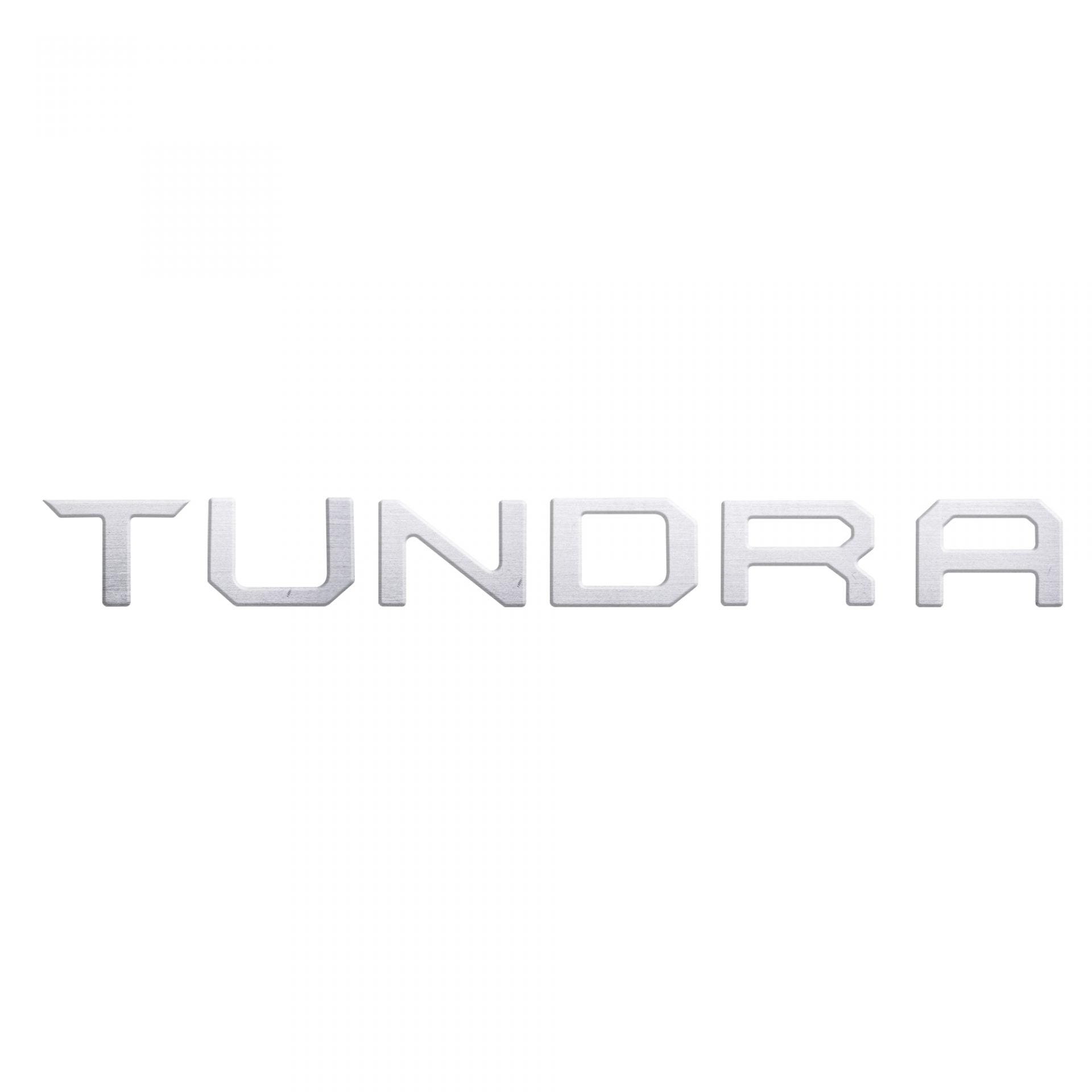 Toyota Tundra 14-19 Raised Logo Acrylic Emblem Insert 1-Piece for Tailgate Only - CARBON FIBER