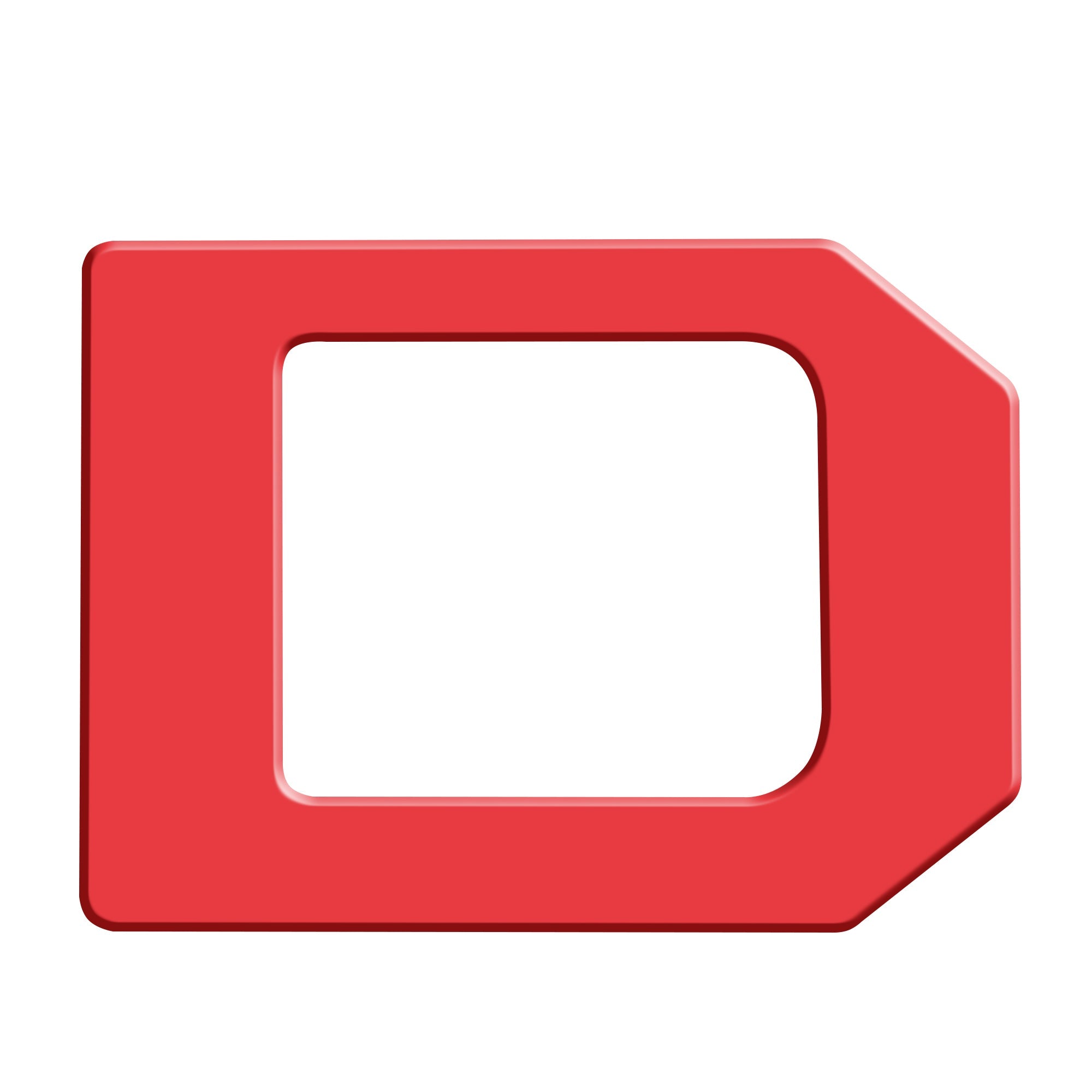 Toyota Tundra 14-19 Acrylic Emblem Inserts in Red