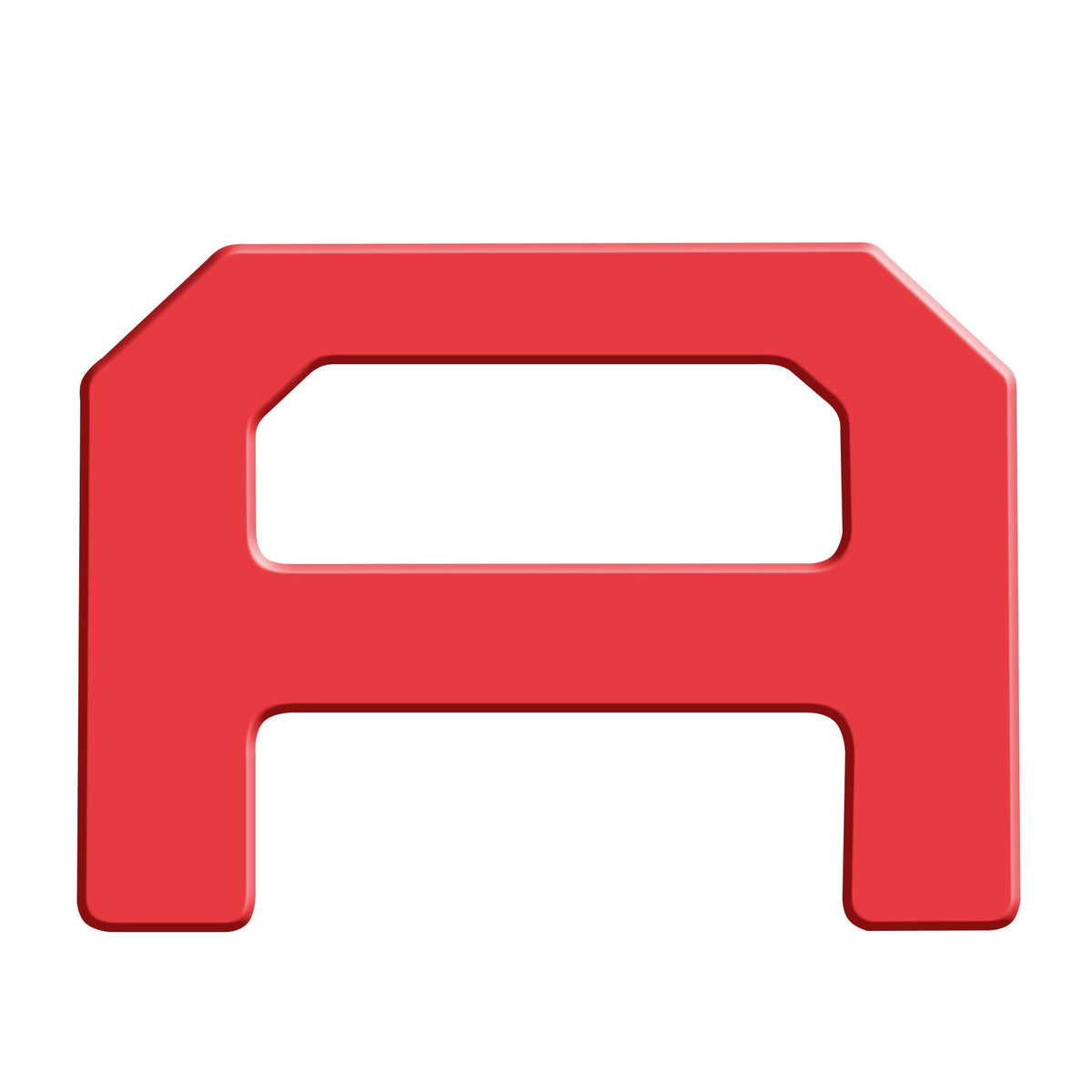 Toyota Tundra 14-19 Acrylic Emblem Inserts in Red