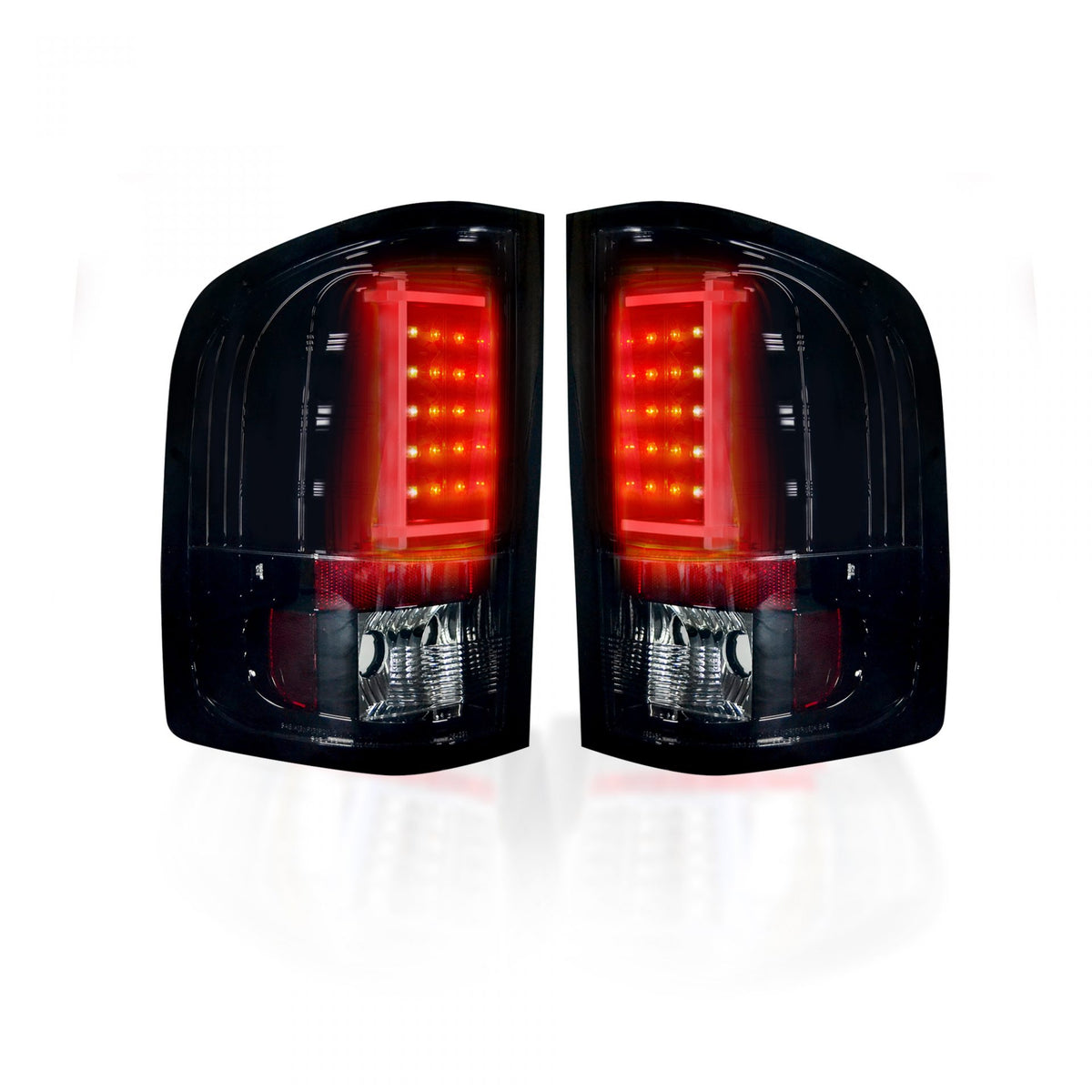 Chevy Silverado Single Wheel 07-13 & Dually 07-14 & GMC Sierra Dually 07-14 Tail Lights OLED Smoked