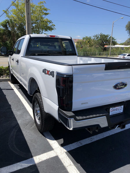 Ford Super Duty F250/350/450/550 17-19 (Replaces OEM LED) Tail Lights OLED in Clear