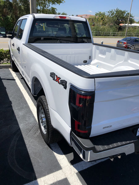 Ford Super Duty F250/350/450/550 17-19 (Replaces OEM LED) Tail Lights OLED in Clear