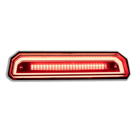 Lit Jeep JL Wrangler 18-20 3rd Brake Light Kit Ultra High Power Red OLED Smoked