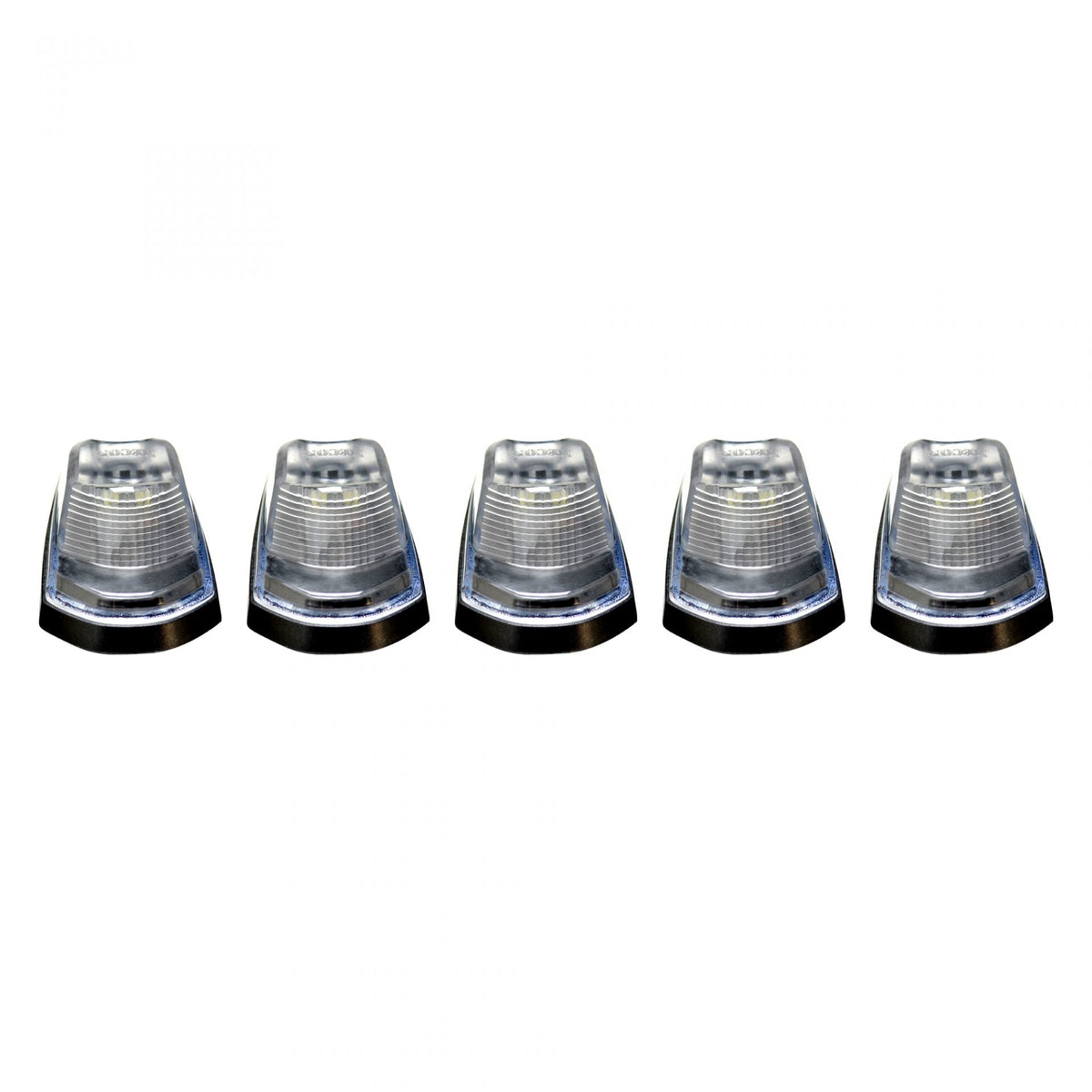 Ford Super Duty 17-19 5 Piece Cab Lights LED Clear Lens in Amber
