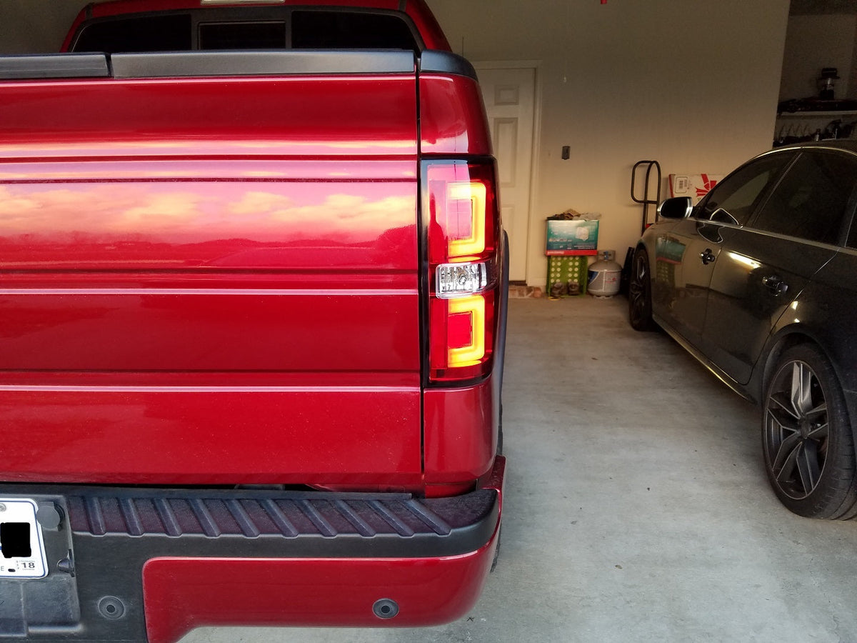 Ford F150 & Raptor 09-14 Tail Lights OLED in Smoked