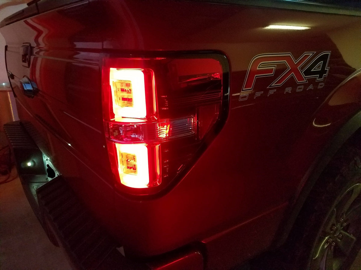 Ford F150 & Raptor 09-14 Tail Lights OLED in Smoked