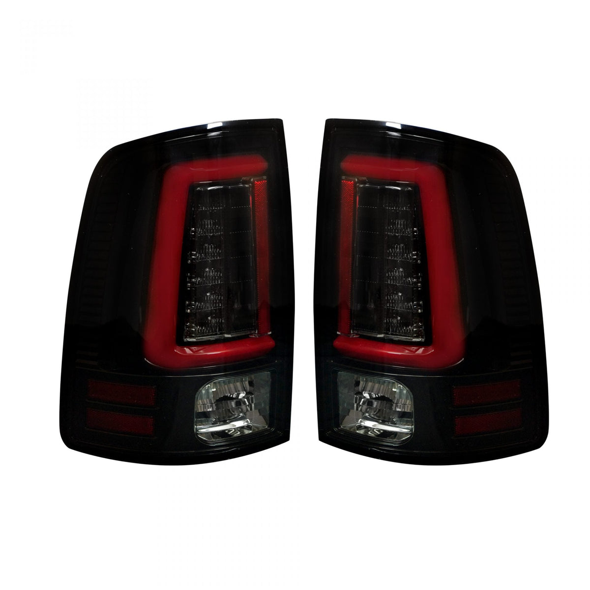 Dodge RAM 1500 09-18 & 2500/3500 10-18 (Replaces OEM Halogen) Tail Lights OLED in Red